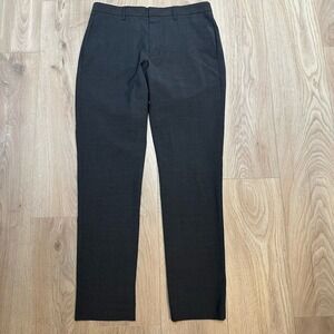 J.Crew Thompson Dress Pants Mens size W31X32 Gray Wool Blend Stretch EUC Tapered